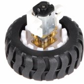 Mini Metal Gear motor including the wheel