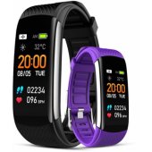 GW200-3 Black + Purple Strap