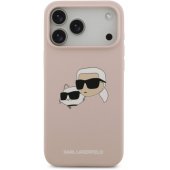 "Liquid Silicone Double Heads MagSafe iPhone 17 Pro Max" Pink