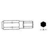 Jonnesway Allen ampoule bit 5x75mm 6-angle 10mm D175H50