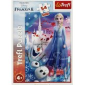 Trefl Puzzle 54 mini W świecie Anny i Elsy 4