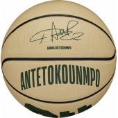 NBA Player Icon Giannis Antetokounmpo Mini WZ4007501XB Size 3 Beig