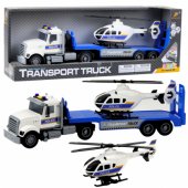 Police Transport Truck Helicopter Lights and Sounds Set