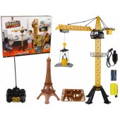 Statybinis kranas, valdomas R/ C nuotolinio valdymo pultu, 90 cm aukščio, Eiffel