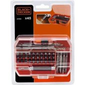 Black&Decker 45 dalių priedų rinkinys