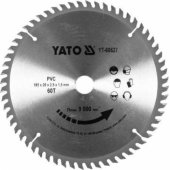Yato tarcza do cięcia PCV 185x60x20 (YT-60627)