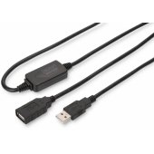 USB 2.0 retransliatoriaus kabelis 15 m