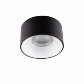 Kanlux juodai baltas lubinis prožektorius MINI RITI GU10 B/ W 2757