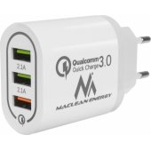 MCE479 QC 3.0 3xUSB White