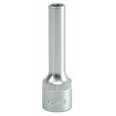 Pailginta šešiakampė galvutė, CrV, 1/ 2" 8 mm L-76 mm