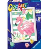 Ravensburger CreArt dla dzieci: Różowy flaming