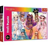 Puzzle- "160" - Happy friends / MGA Rainbow high Trefl 15415