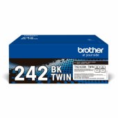 Brother juodas dažų kasetė TN-242BKTWIN (dviguba pakuotė)