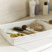 Krepšelis My Style Rattan Cream A4 6x27x36cm