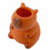 Kapibaros figūrėlė-organizatorius-pieštukinė, ruda, 10 x 7 cm