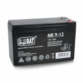 Lean Cars Gel car battery for 12V 9Ah battery.