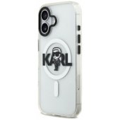 IML Karl Sketch Logo MagSafe Case iPhone 17 Transparent