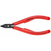Knipex šoninės kirpimo replės elektronikams, kampuotos 125mm KNIPEX
