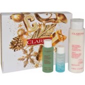 Clarins CLARINS rinkinys (VELVET valomasis pienelis 200ML + INSTANT akių makiažo valiklis