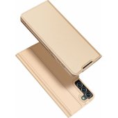 "Skin Pro knygutės tipo dėklas Galaxy S22 Plus" Auksinis