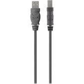 USB-A į USB-B laidas 1,8m pilkas