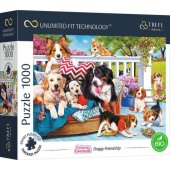 Trefl Puzzle 1000 Doggies Doggy Friendship Unlimited Fit Technology