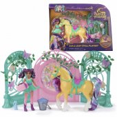 Spin Master Unicorn Academy - Ava ir vienaragio Leaf arklidės žaidimų rinkinys su C