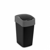Curver pakreipiama šiukšliadėžė, juoda (229415)
