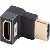 Adapter HDMI(F)->HDMI(F) 8K Black