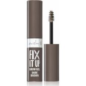 Lovely LOVELY_Fix It Up rudas antakių gelinis dažas Dark Brown