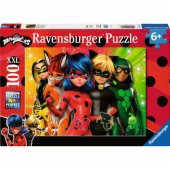 Ravensburger children®s puzzle - Ladybug en mission 100 pieces