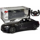 BMW M3 nuotoliniu būdu valdomas sportinis automobilis RC Rastar juodas 1:14