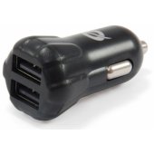 CUSBCAR2AKIT 10W 2-Port USB Kit Black