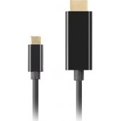 LANBERG CABLE USB-C(M)->HDMI(M) 1.8M 4K 60HZ BLACK