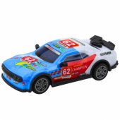 RC nuotoliniu būdu valdomas sportinis automobilis su šviesomis ir vandens garais, mėlynas, 1:22