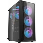 DK352 Plus juodas + 4 ventiliatoriai