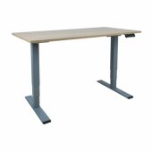 K186974Desk ERGO OPTIMAL su 2 varikliais 140x70cm, hikorija