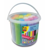 _7037700 SES Outdoor chalk set in bucket, 22 pcs.