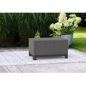 Scandi Storage Table Grey