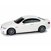 Nuotoliniu būdu valdomas BMW M3, baltas, 2.4G, „Pilot“ vairas, 1:18, garsas Li