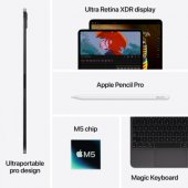 iPad Pro 13" M5 WiFi 256GB Standard glass Space Black MDYJ4HC/ A