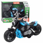 Battery Operated Toy Motorcycle with Lights and Sounds Blue