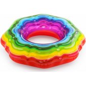 Bestway plaukimo ratas Rainbow Ribbon 115 cm (36163)
