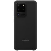 EF-PG988TBE Samsung Silicone Cover for Galaxy S20 Ultra Black (Damaged