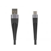 81121 USB-A/ USB-C 1m Black