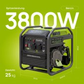 Inverter gasoline generator 3.5 kW KSB 36i KONNER & SOHNEN