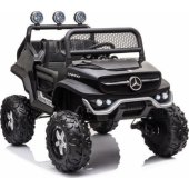 Lean Cars akumuliatorinė transporto priemonė Mercedes Unimog S Juodas