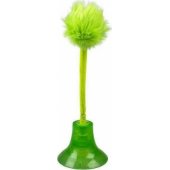 Duvo+ DUVO+ ZAB. KOT POMPON NA PRZYSSAWCE GREEN 31,5x10,3x10,3cm 12431