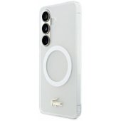 PC/ TPU Frosted Finish Gold Logo Magnetic Case Galaxy S26 White