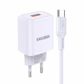 KSC-917WH 18W + cable USB-C 1m White